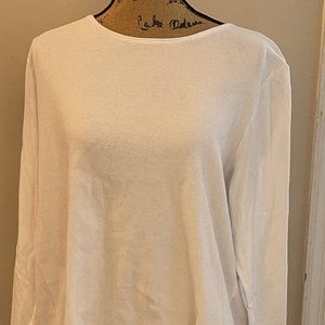 White long sleeved shirt